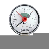 Манометр радиальный Gappo НР1/4" Ø50 4 бара